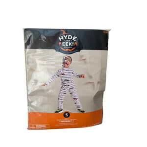 New Hyde and Eek Boutique Kids Size S/ 6-7yrs Glows Mummy Halloween Costume